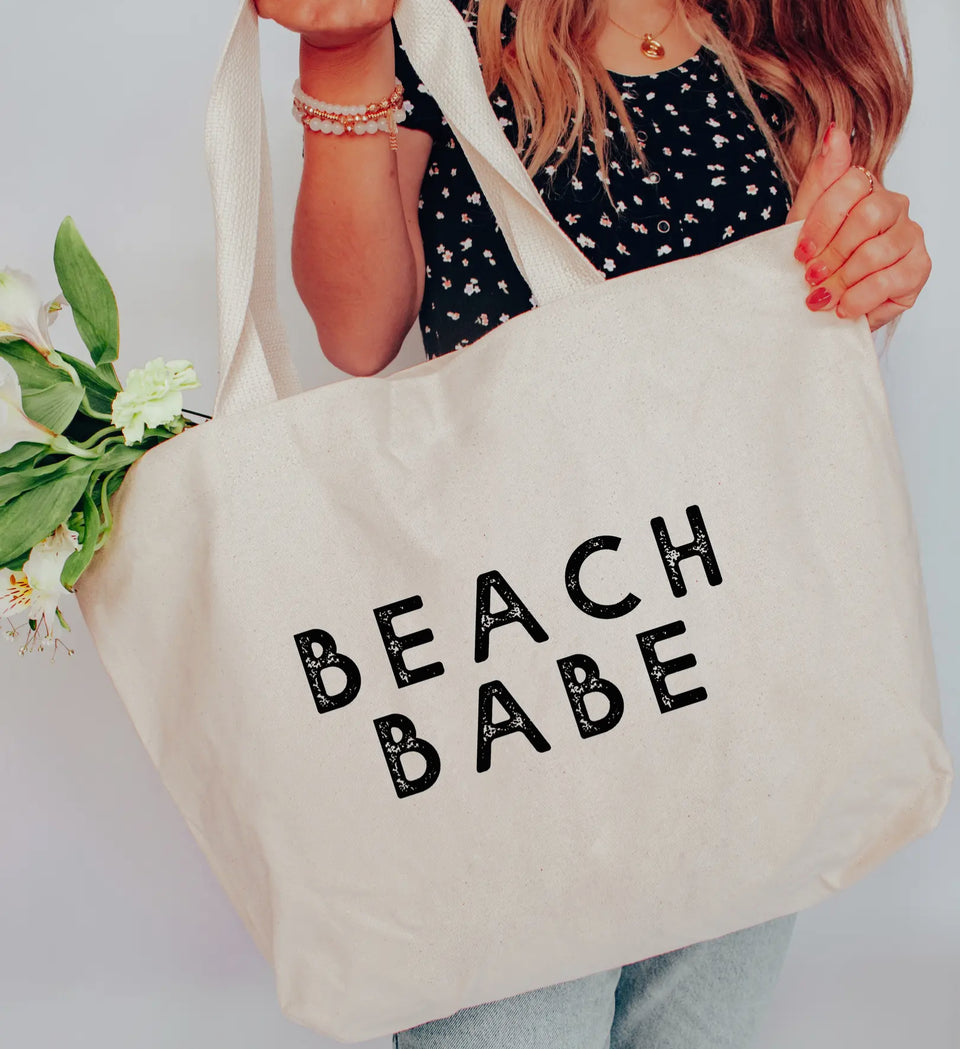 Showing tote in use