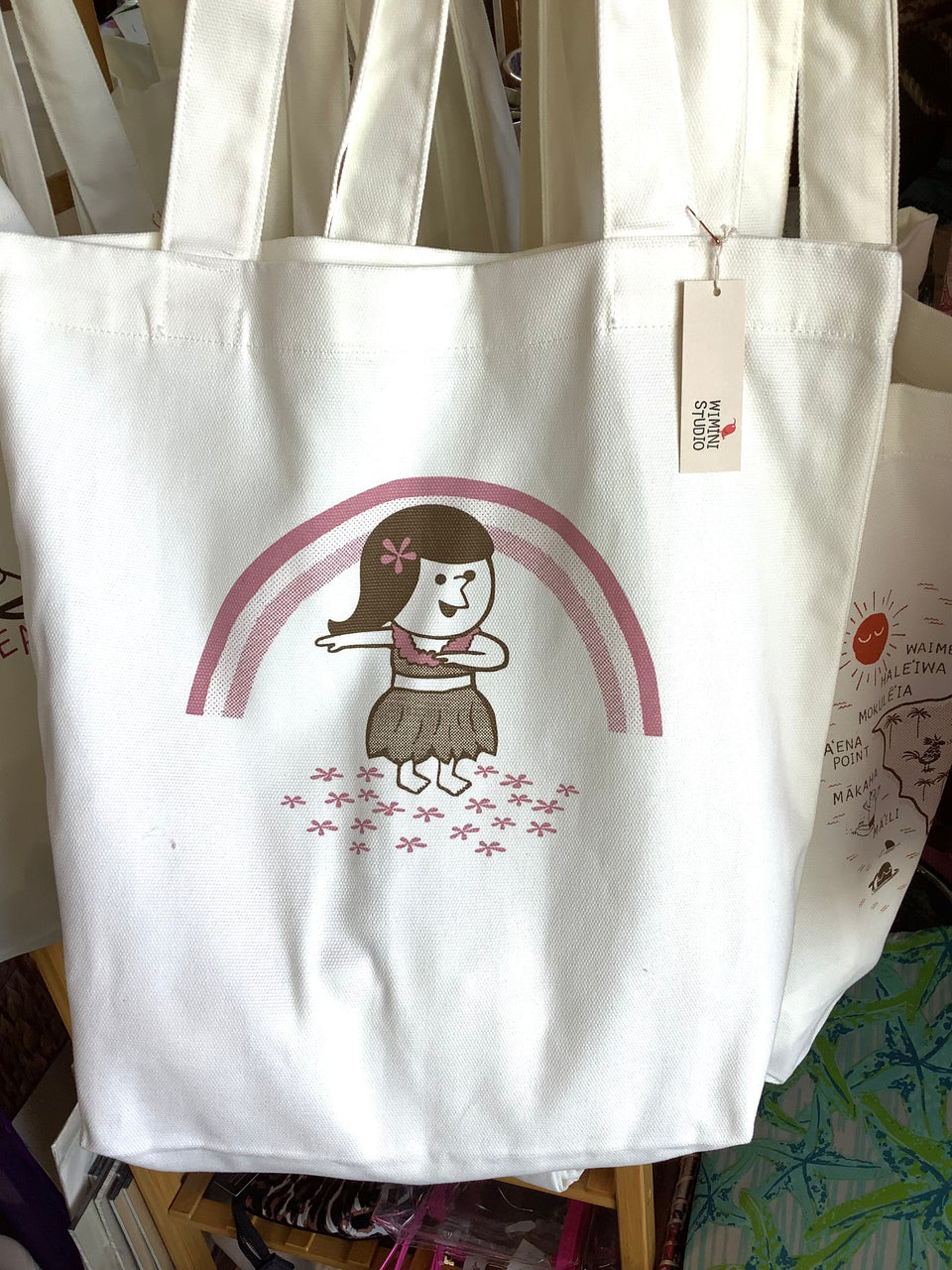 Hula Girl Tote- Includes free delivery on Oahu!
