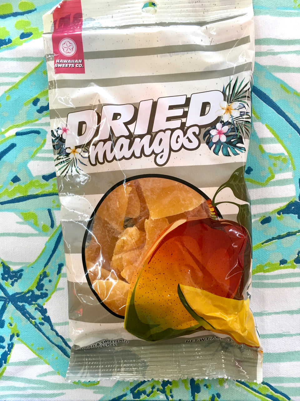 dried mango package