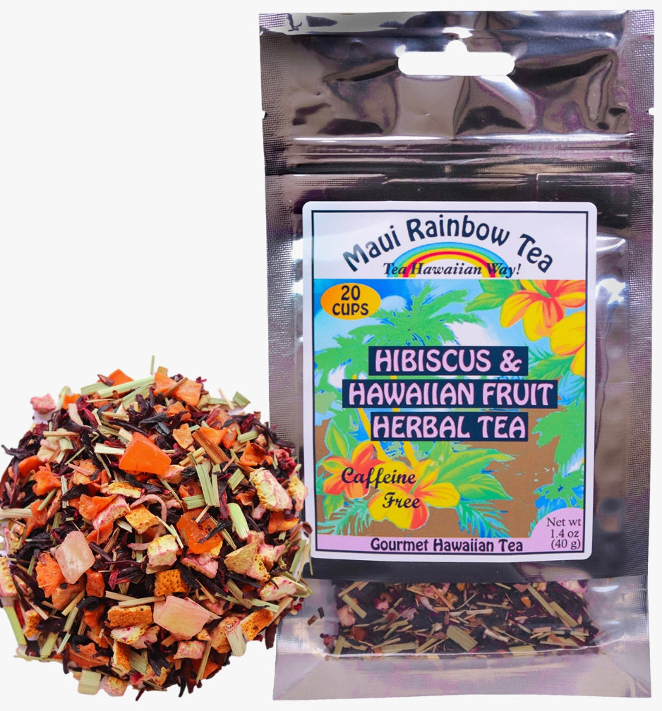hibiscus hawaiian fruit herbal tea