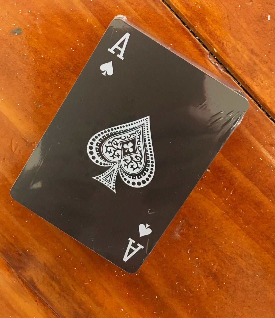 playing cards out of package