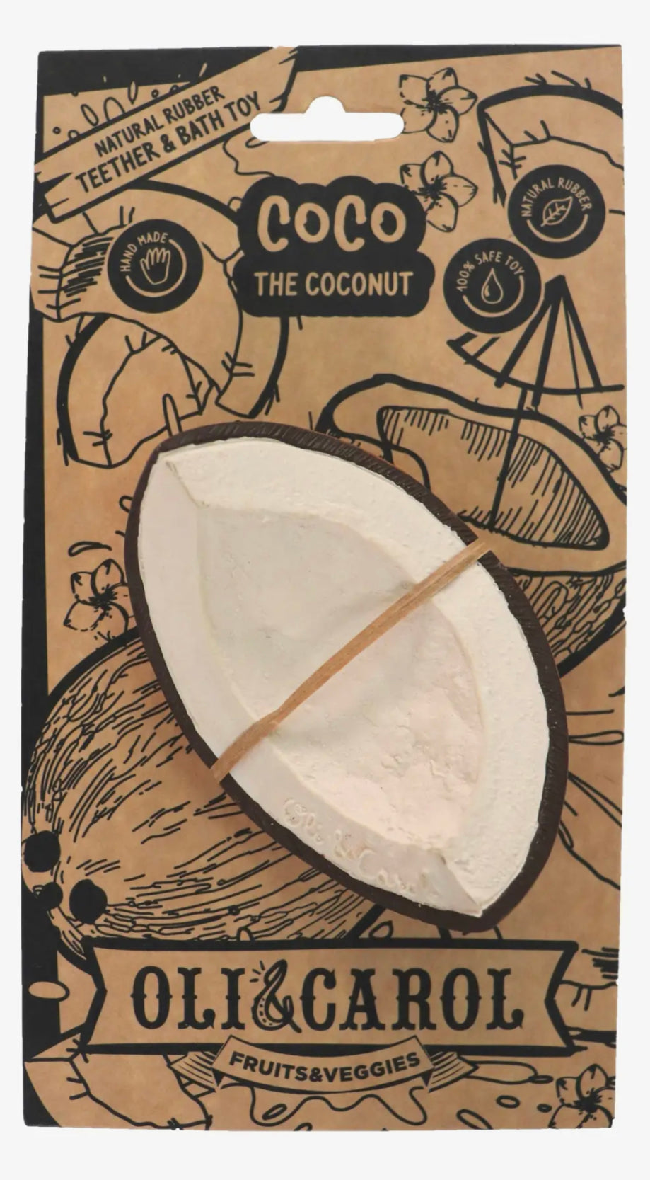 coconut teether