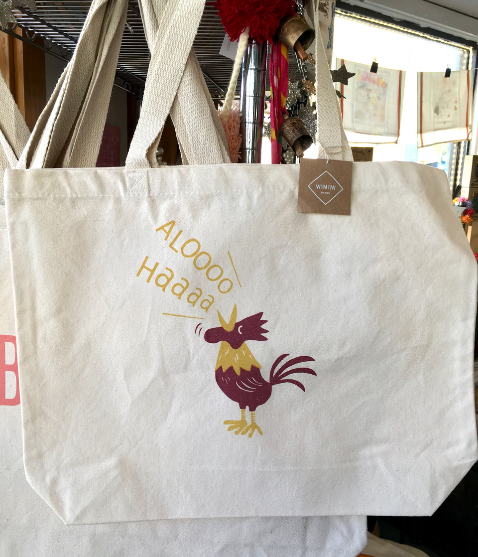 Rooster tote - Includes Free Delivery on Oahu!