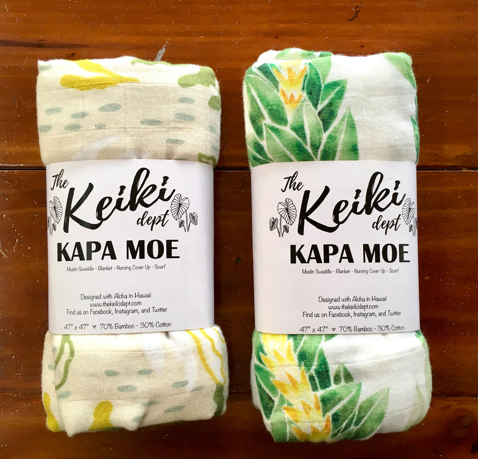 Swaddle Kapa Moe by Keiki Dept.