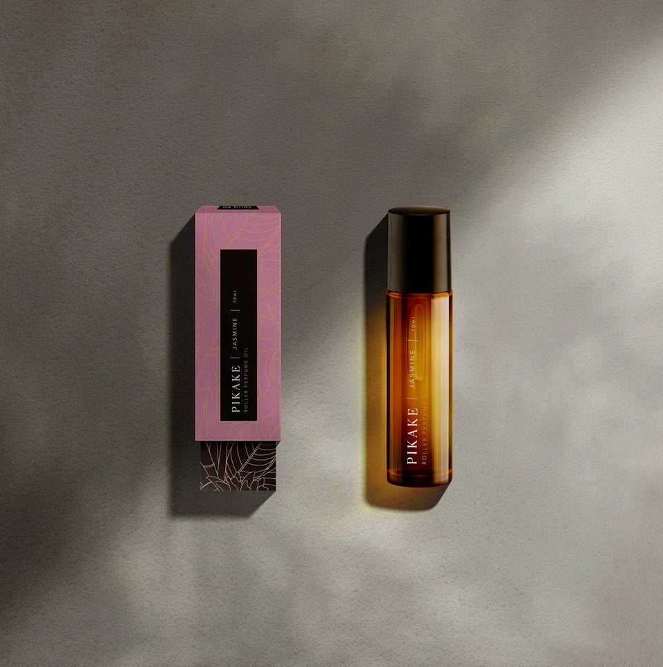 pikake jasmine perfume package and roller parfume