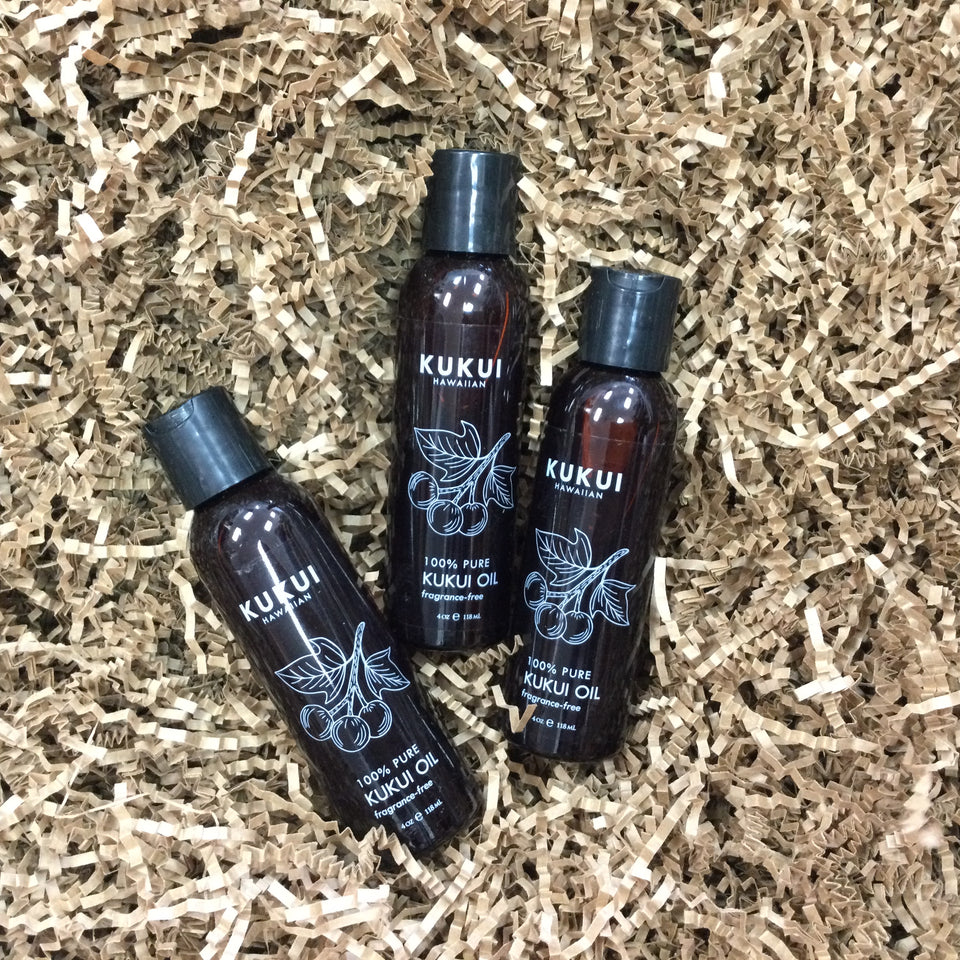Maui Soap Co - 100% Pure Kukui Oil, Face & Skin