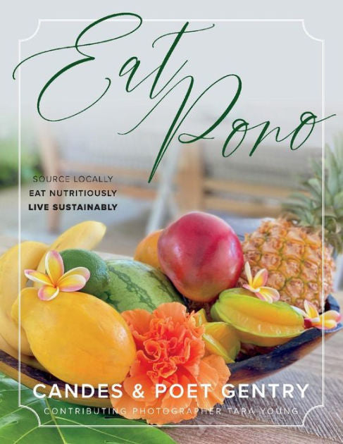 Close up of Eat Pono cookbook