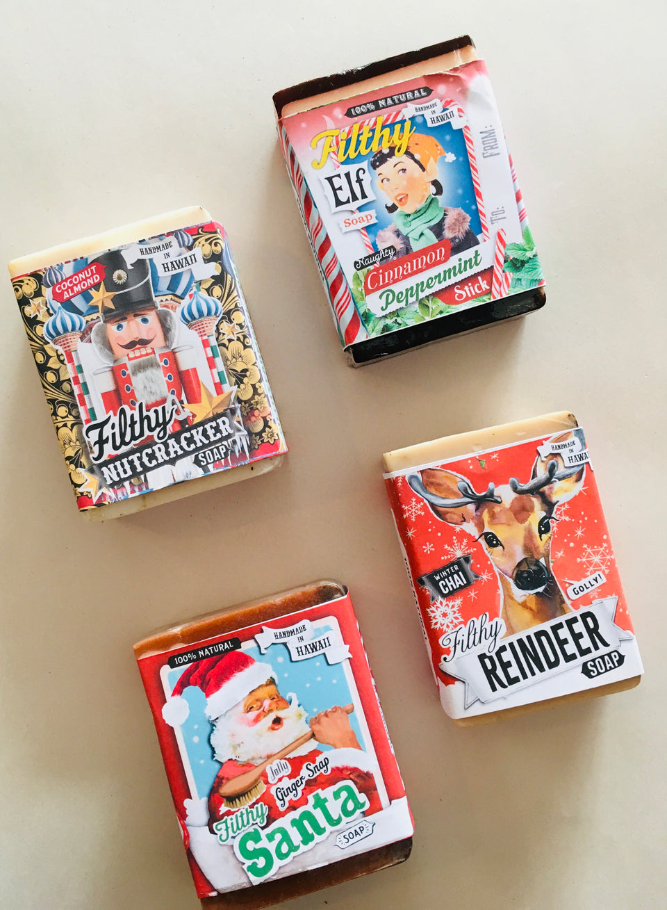 Filthy Farm girl - a bit Naughty Christmas soaps