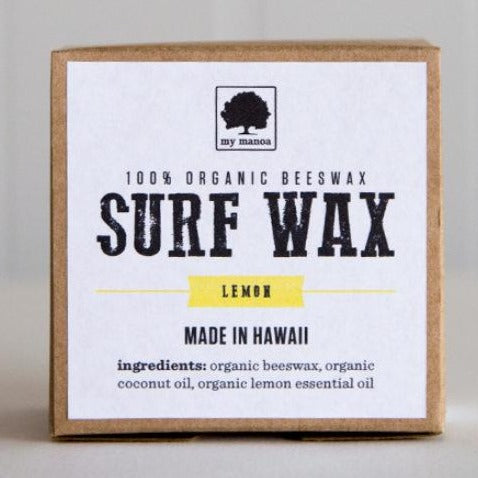 Close up of Surf Wax box