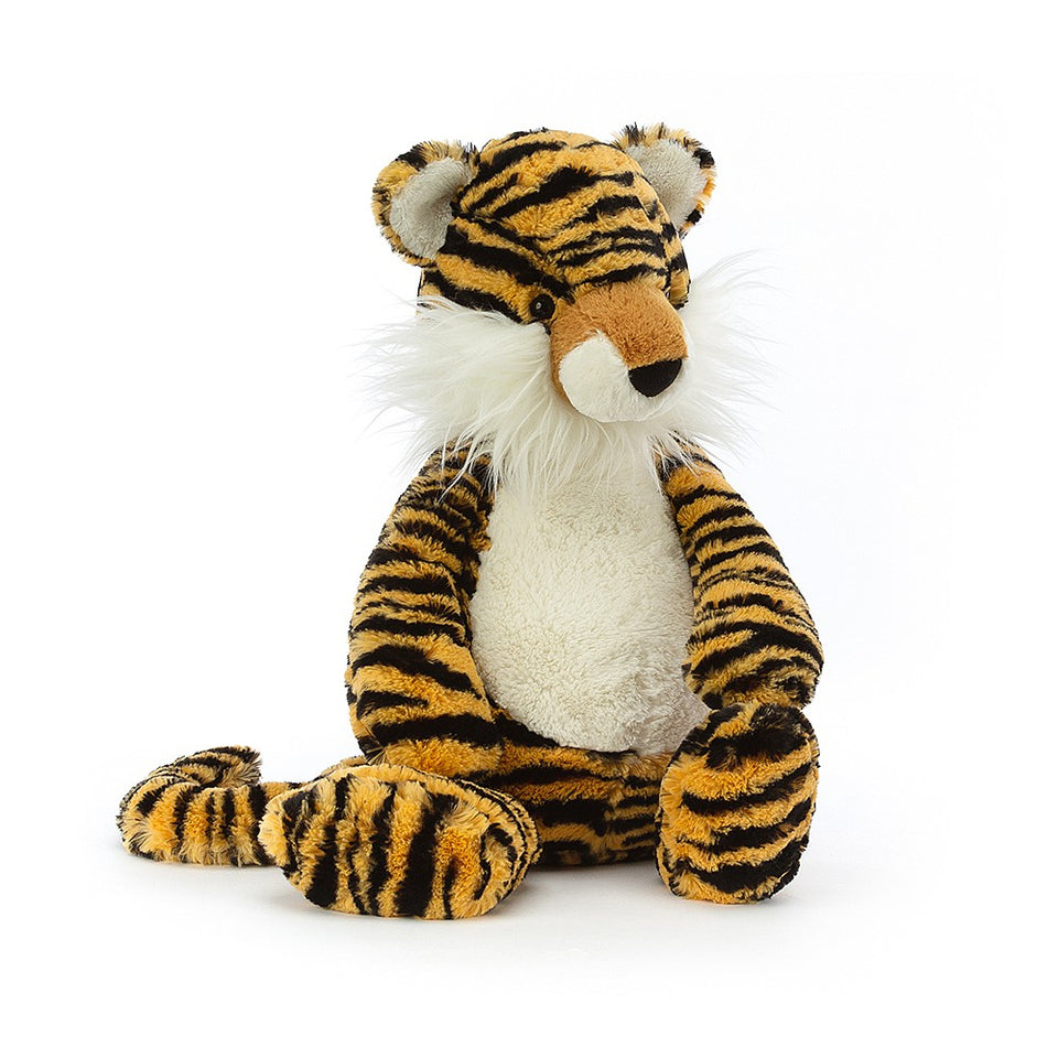 Stuffed happy tiger