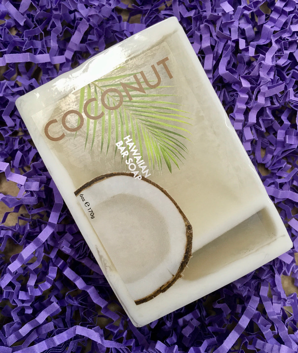 Close up of Coconut soap