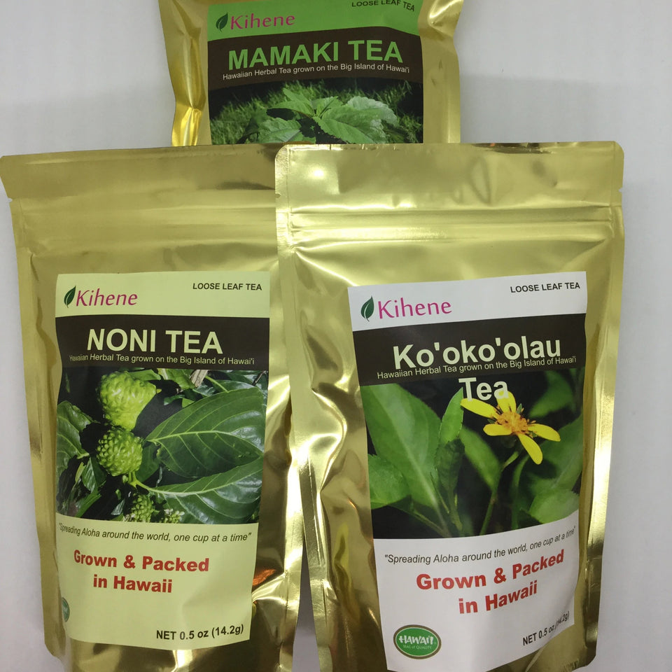 Kihene Tea - grown on the Big Island