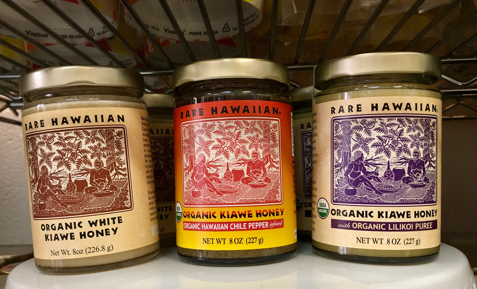 Three Jars of Rare Hawaiian Honey