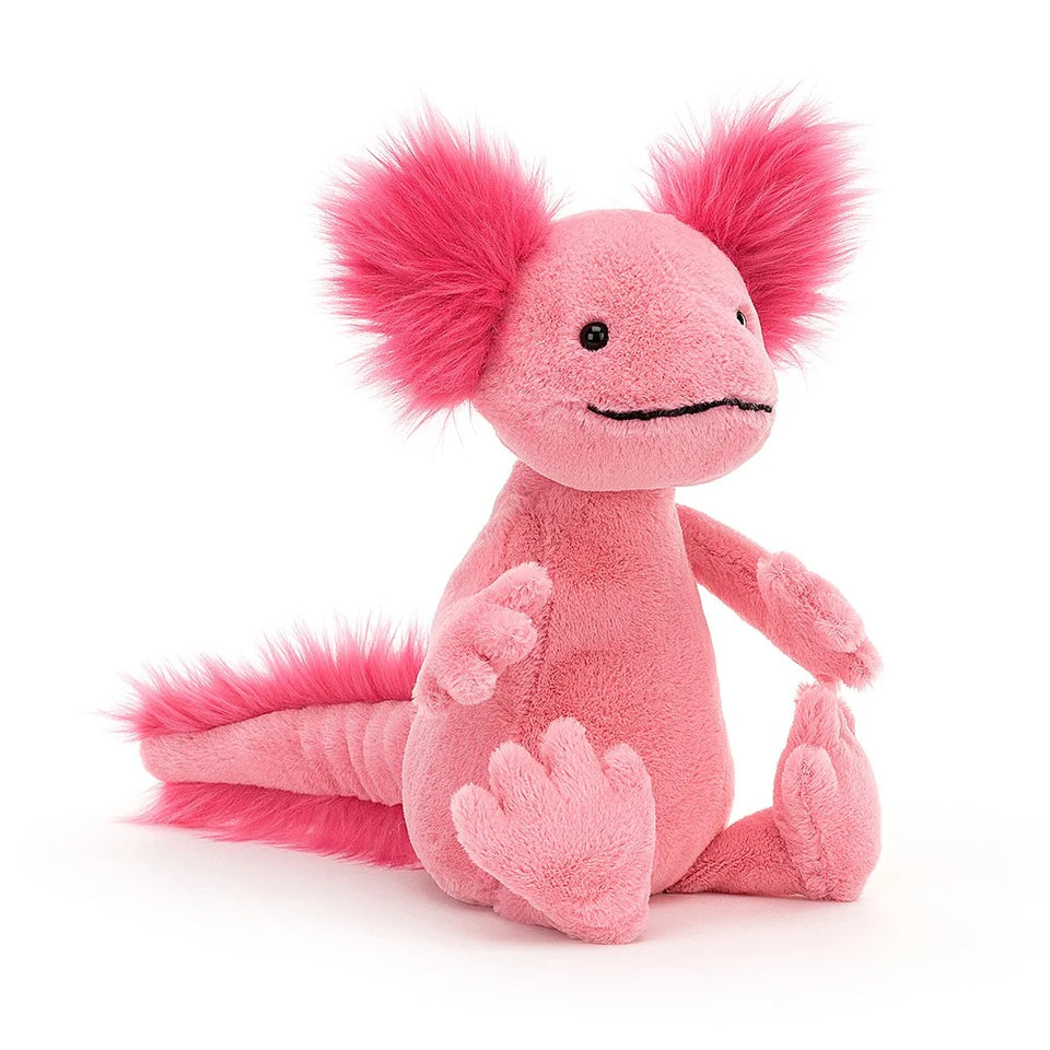 Pink fluffy lizard