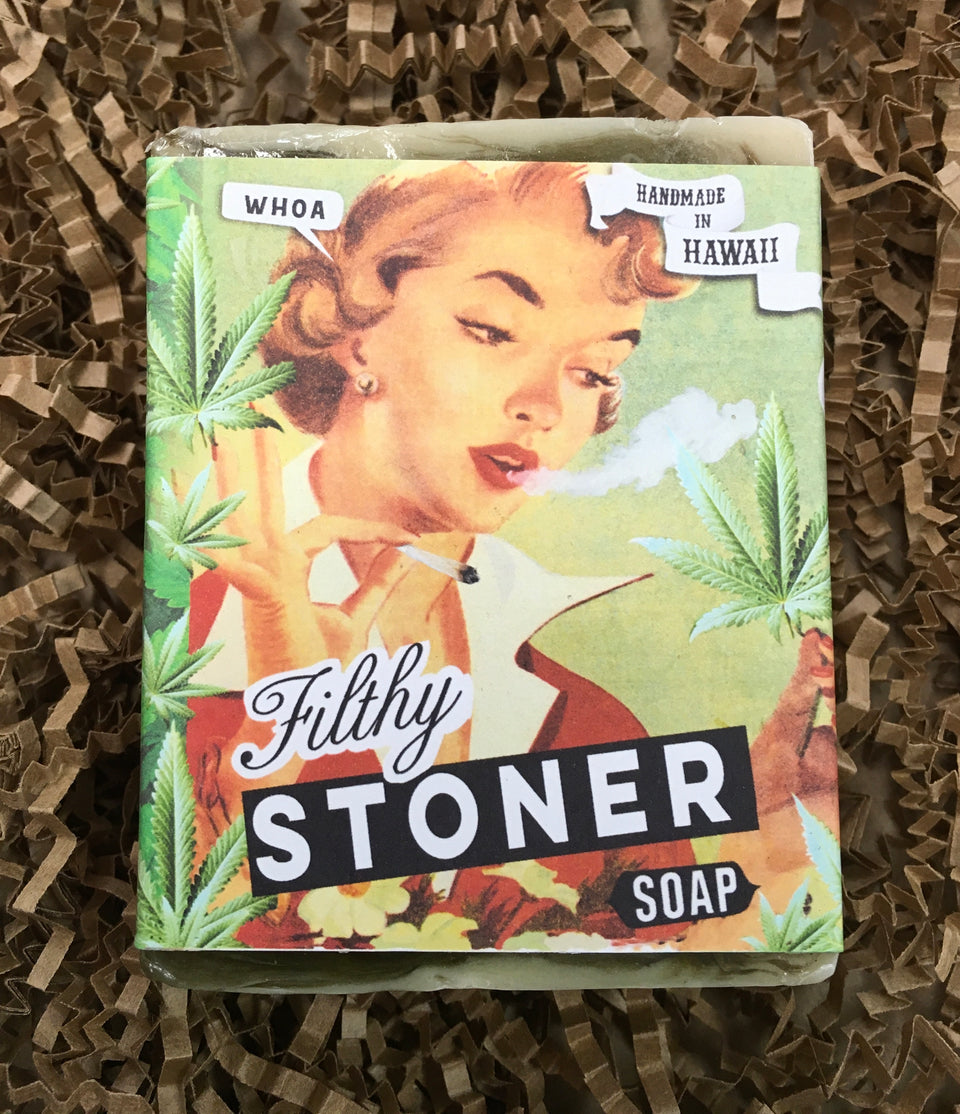 close up of filthy sotner soap
